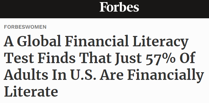 This is terrible. K-12 should include some basic financial education.
