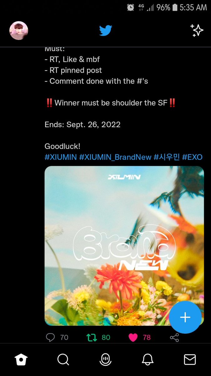 mm_aa_ee's tweet photo. @janna_pung goodluck everyone! ❤

#XIUMIN #XIUMIN_BrandNew #시우민 #EXO https://t.co/jIeUni0PKT