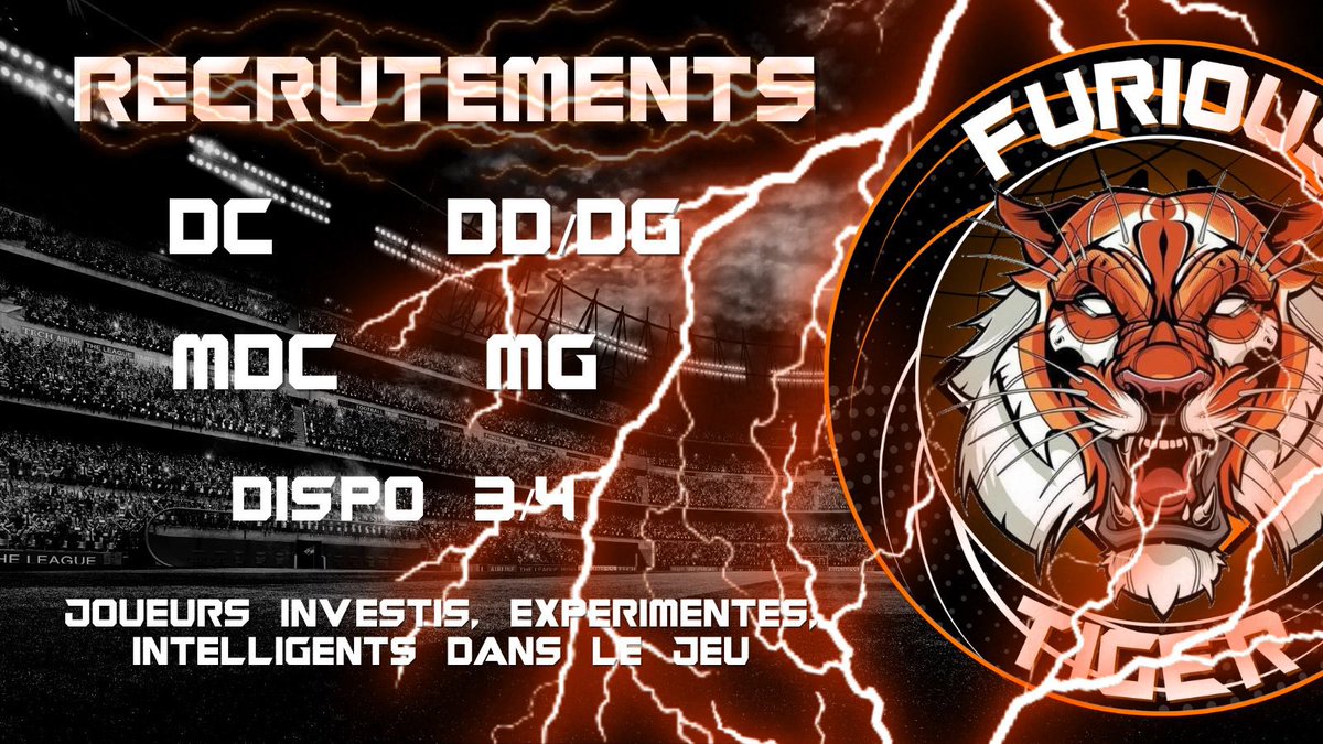 Salut à tous le recrutement continu chez nous 😉

@FFNarb3 <a href="/Sunset0fficial/">quit</a> @TLintox <a href="/Fifamaniaclub/">Fifamaniaclubpro</a> <a href="/OfficialVPG/">Virtual Pro Gaming</a> <a href="/VPGFrance_/">VPG France</a> <a href="/guismo92100/">BBF GUISMO</a> @Furiousfootbal <a href="/ClubPro_FR/">Clubs +</a> <a href="/ClubProLeague/">ClubProLeague</a> <a href="/CLUBPRO11vs11/">CLUBPRO</a> @XboxCp @CpMercato @IFC_Actus <a href="/ifcpedrinho/">IFC | Pedrinho</a> @IFC_Project @Clubprotournam1 <a href="/AgentDuCP/">Agent Du Club Pro</a>