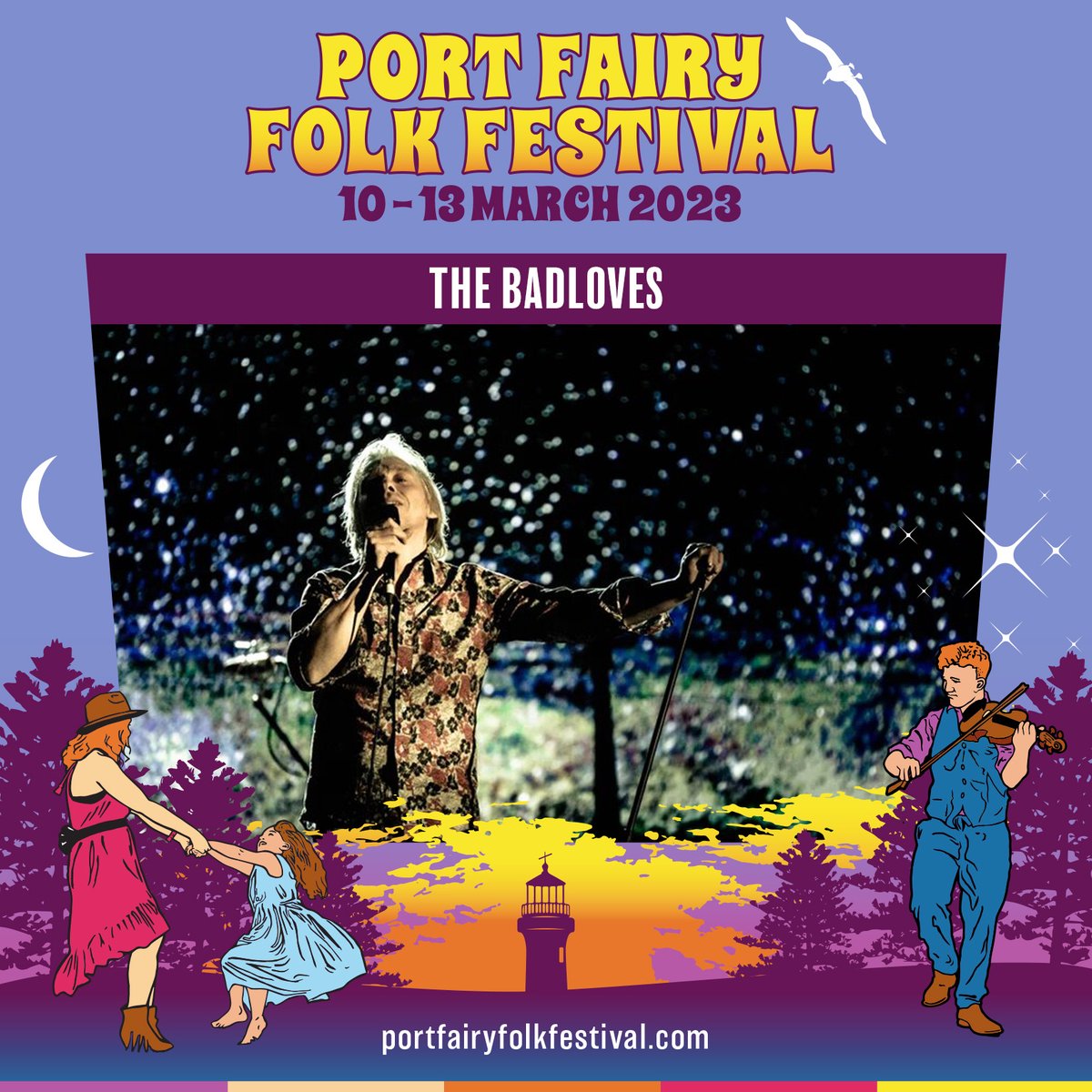 Port Fairy Folk Festival (@portfairyff) on Twitter photo Get on board! <a href="/TheBadloves/">The Badloves</a> are coming to Port Fairy this March to play their favourite hits (plus some new tunes). Earlybird tix available now. Get on board! <a href="/TheBadloves/">The Badloves</a> are coming to Port Fairy this March to play their favourite hits (plus some new tunes). Earlybird tix available now.