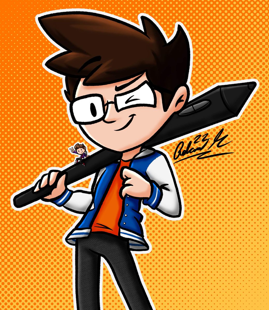 Klakuladd's tweet photo. Happy Birthday to one of my best friends since elementary @CartoonikYT 🥳🎂🎉
.
.
.
.
#art #artwork #cartoonart #cartoon #digitalart #digitalillustration #CLIPSTUDIOPAINT #CLIPSTUDIO https://t.co/N1FJWaAkxa