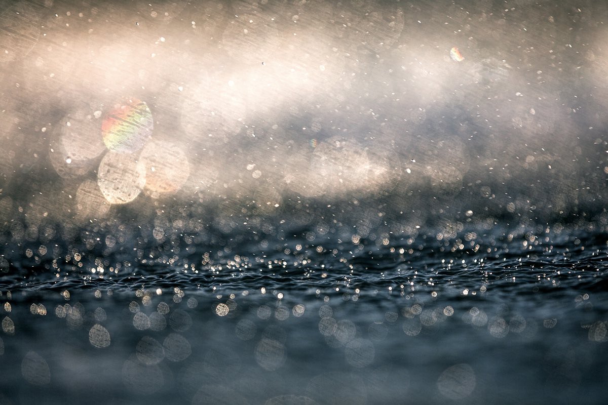 Every single drop so completely unique.