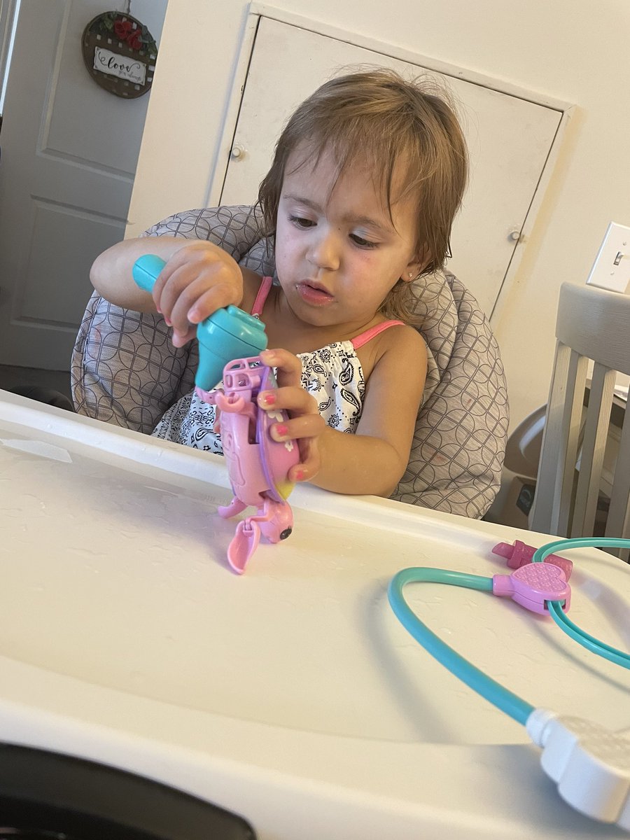 LaurenFoti's tweet photo. On Saturday’s we watch #drjeff on @AnimalPlanet …. We may have a future veterinarian on our hands! https://t.co/BYxEiLGQ8t