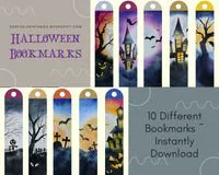 celebratehavfun's tweet photo. 10 Unique Halloween Watercolor Bookmarks ~ Printable ~ Instantly Download #watercolorbookmarks #Halloweenbookmarks #uniquebookmarks https://t.co/5ImCKFtjRa https://t.co/7qTPKv2GBW