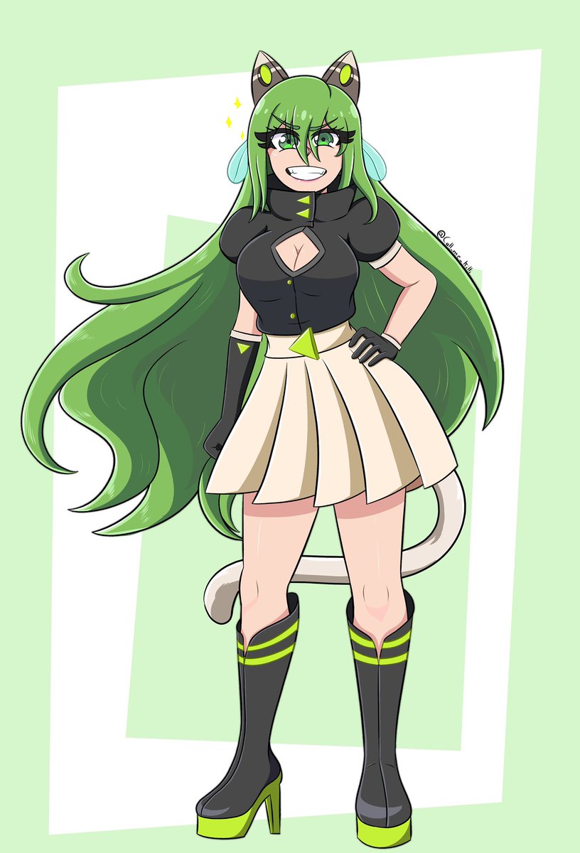 MichaelHW0210's tweet photo. 💚Welcome!💚
I can’t thank everyone enough for all the love and artwork my OC Gaia gets when she participates in events. So I’m creating a thread to showcase all art I’ve received of her, just for you guys.

@/sheikah_arts 
@/HayamaRaimu OG Designer*
@/Call_me_Kili 
@/Dizzy_Kat3 https://t.co/d0KcqBFCZG