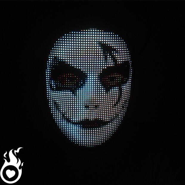 HeartJacking's tweet photo. It was so cool to wear different #monster 👹 faces in one night. 🔥 My friends had a ruth time trying to recognize if it was me behind the #mask, and that was really #fun.💙

#heartjacking #ledmask #lightupmask #accessory #led #party #Halloween #horror #events #partytime #costume https://t.co/NJKahaLkl1