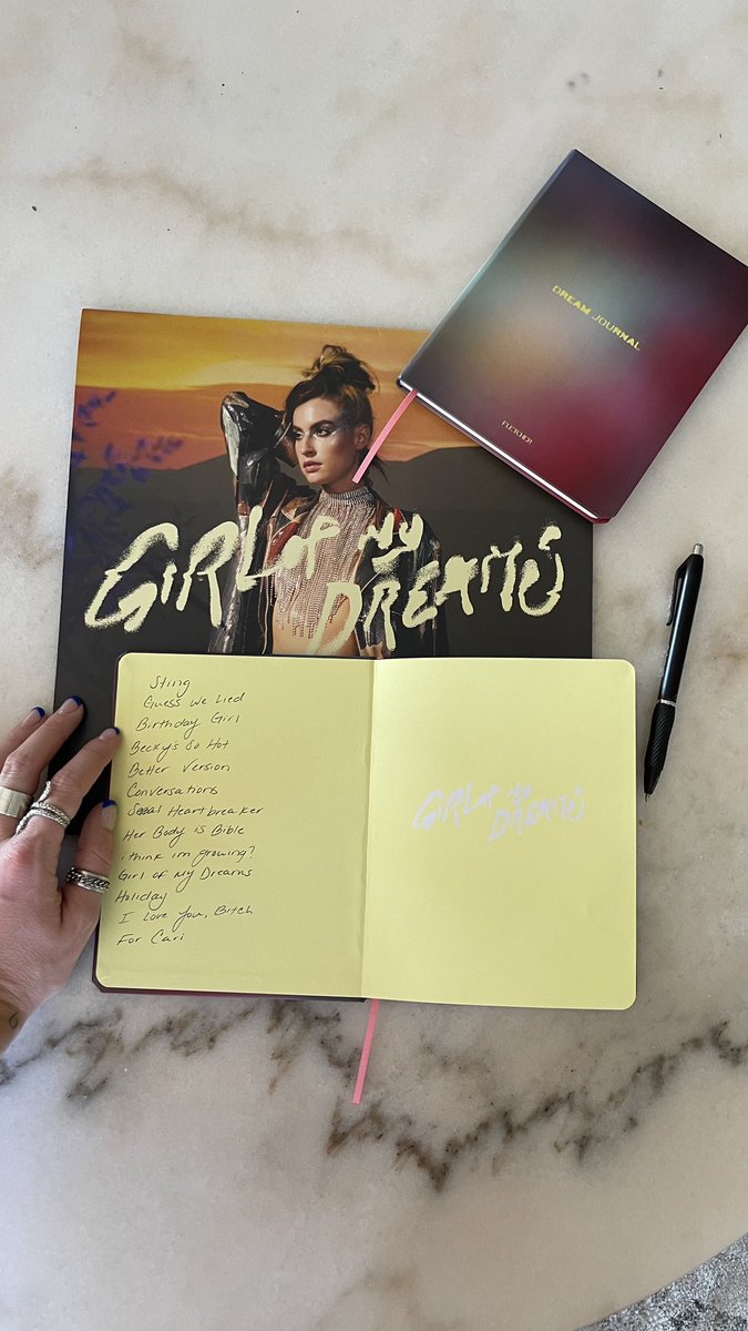 findingfletcher's tweet photo. GIRL OF MY DREAMS my debut album out 9/16 feat 13 tracks that symbolize my life journey over the last 2 years, picking up where we left off, &amp; the quest of finding the girl of my dreams. 

pre order on iTunes or purchase a box set: https://t.co/Hvl9IteiKS 🥲 coundown begins xx https://t.co/fFssdgckBh