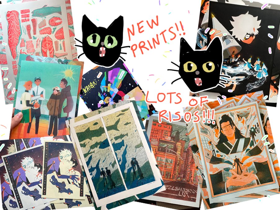 ✨✨ST💥RE REOPENING!!✨✨
💥rho @bothpalms and i have merged our print stores!! you can now get all of our prints from ONE PLACE!
💥we've got new prints! new risos! some old faves!
💥go check it out! 