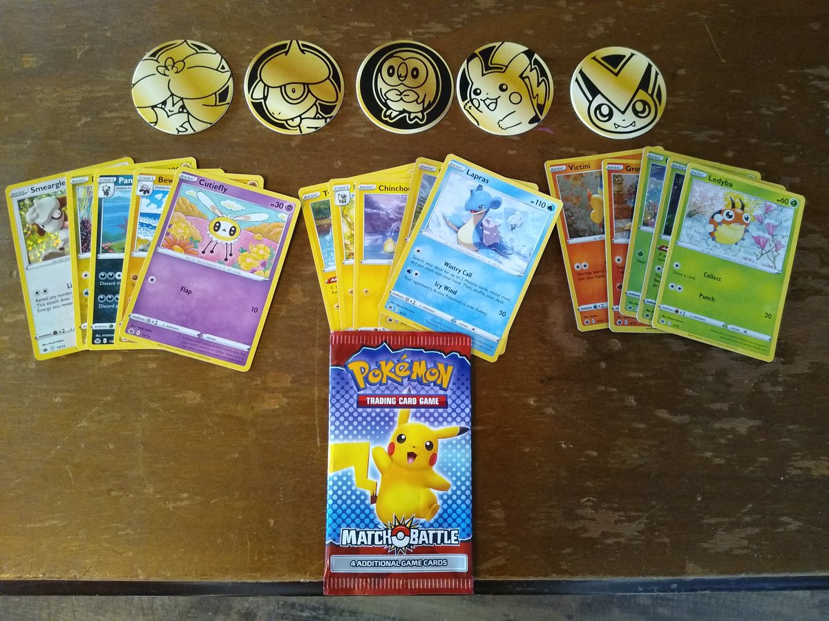 All the McDs cards &amp; all but 1 coin to add to our collection.