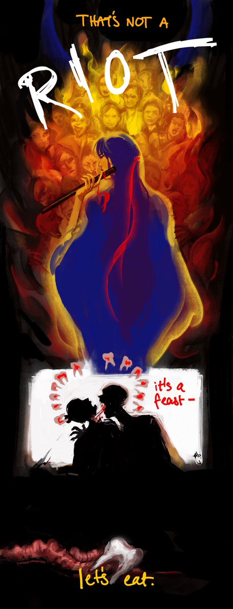 scourgedaughter's tweet photo. #魔道祖师 #MDZS THAT’S NOT A RIOT https://t.co/BzFBSxRfrO