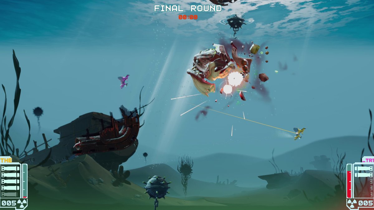 The_Ent_Factor's tweet photo. The fast-paced multiplayer arcade action game TURPEDO has been released for PC
https://t.co/tXBL05UhsA
#games #videogames #gaming #pcgames #pcgaming #indiegame #indiegames #turpedo #turpedogame #action #arcade #multiplayer @TurpedoGame @GainDeveloper https://t.co/OQO7rsjfDC