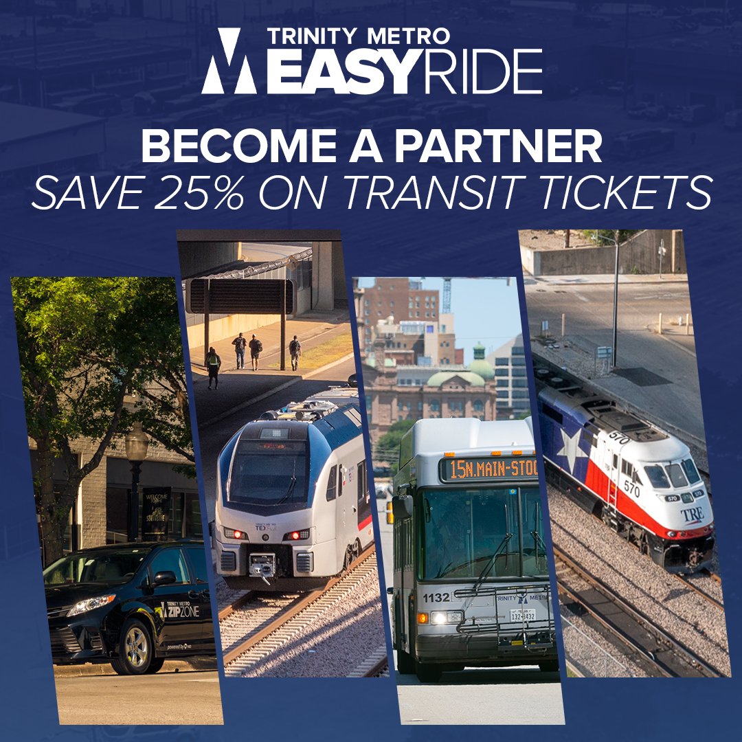 Trinity Metro on Twitter: "When you partner with Trinity Metro's