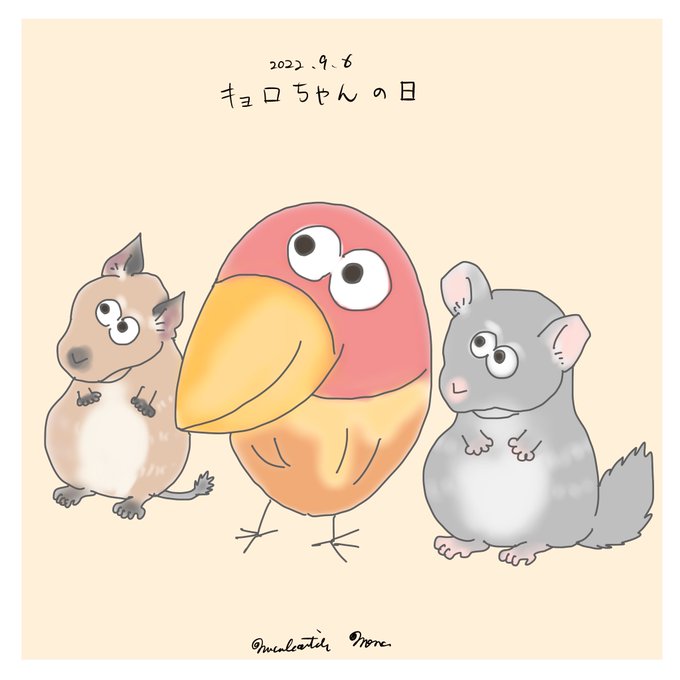 キョロちゃんのtwitterイラスト検索結果
