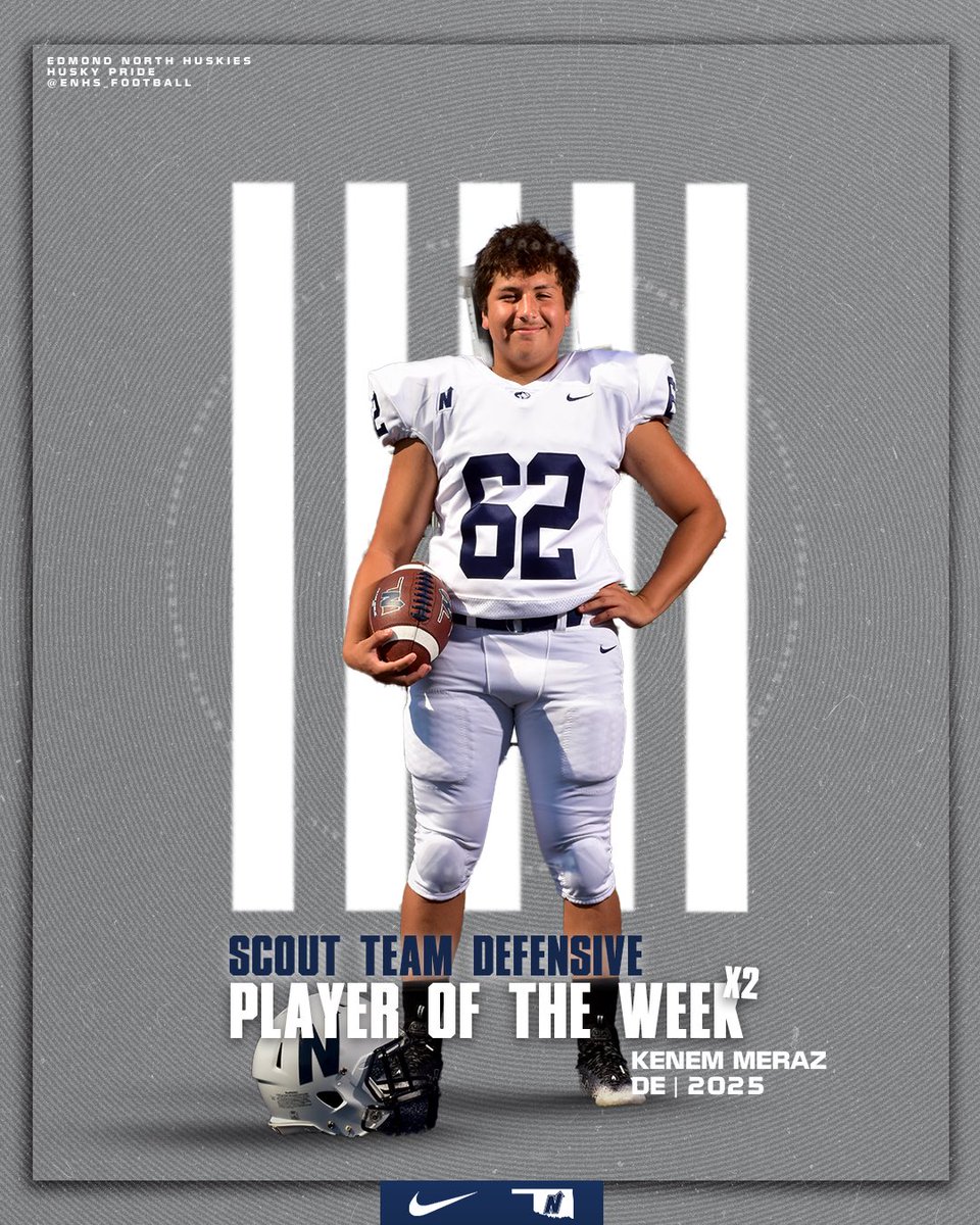EdmondNorthFB's tweet photo. Scout team players of the week as voted on! #beGREAT https://t.co/T3ctS88CkI