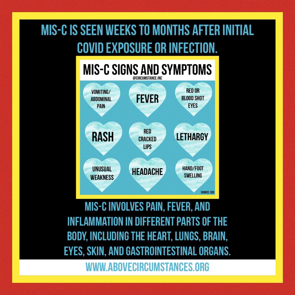 CircumSTANCE_NP's tweet photo. @JakeKaneMD @ChiPublicHealth @IDPH COVID is definitely not over here #multisysteminflammatorysyndrome #MISC #PIMS While still considered more rare, awareness of signs and symptoms CAN save a child’s life. More needs to be done - please join us in raising awareness. https://t.co/MxuoCYT0ba