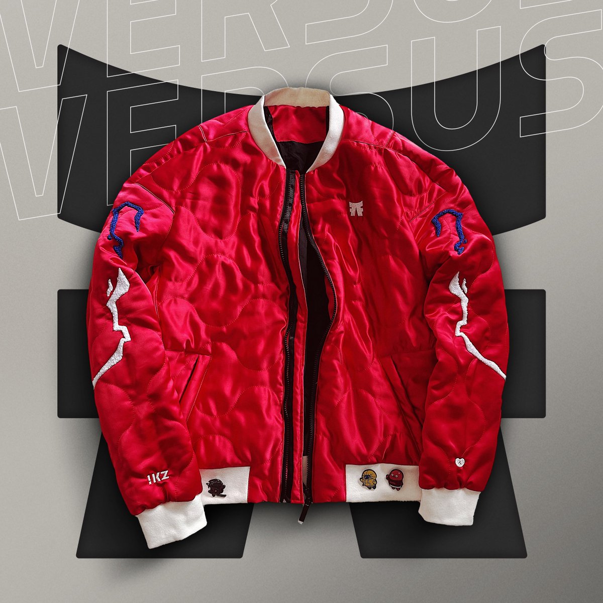 IkuzoOfficial's tweet photo. Last vote elected the red camo as part of the first drop! 
Thank you for all your votes! 

The first drop will be a condense of the dopest garments we choose and do together. The satin jacket is a special one, and the color is always a tough decision. 

Make your opinion count ♨️ https://t.co/7MT33l68ZH