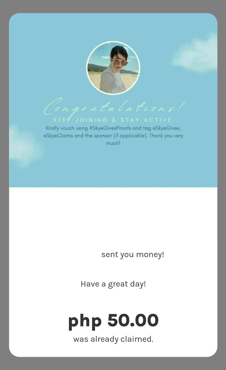 Alhxc1's tweet photo. Recieved✔
💌Thank you so muchh po @SkyeGives &amp; @SkyeClaims for the prizee❣ Hope you have wonderful dayy❣❣

#SkyeGivesProofs https://t.co/XJJcZmi0MP