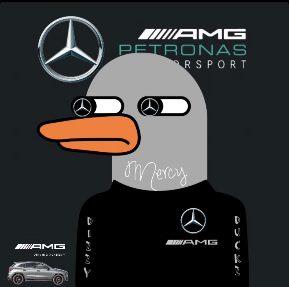Dizzy Duckz😵😵‍💫🥴🐤

🎁🐤🎁Giveaway🎁🐤🎁

1️⃣Follow Me <a href="/Plumboy88/">Dizzy NFTz</a> &amp; <a href="/Danielhelsi/">Daniel Oliveira DOT is $DED</a> 
2️⃣❤️&amp;♻️This Post
3️⃣📲㉫Enjin Wallet Address
4️⃣💙Tag X3 Friends

#DizzyDuckz #DizzyDuckzTeam #MercedesAMG #NFTs <a href="/Plumboy88/">Dizzy NFTz</a> <a href="/enjin/">Enjin</a> <a href="/efinityio/">Efinity</a> #Enjin