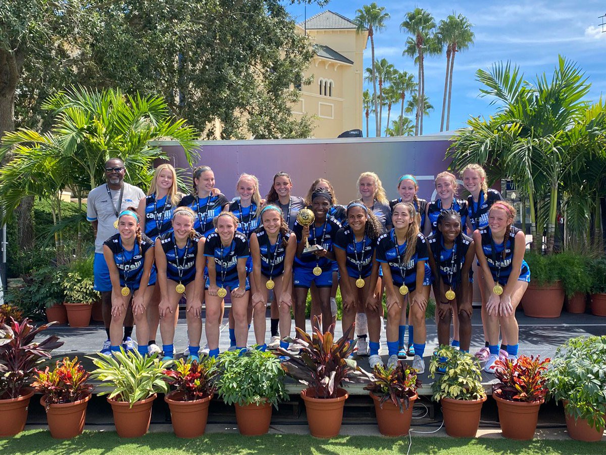 HWoods2024's tweet photo. Disney Labor Day Tournament Champions! So proud of my team! @floridarush https://t.co/OnAHEkhect
