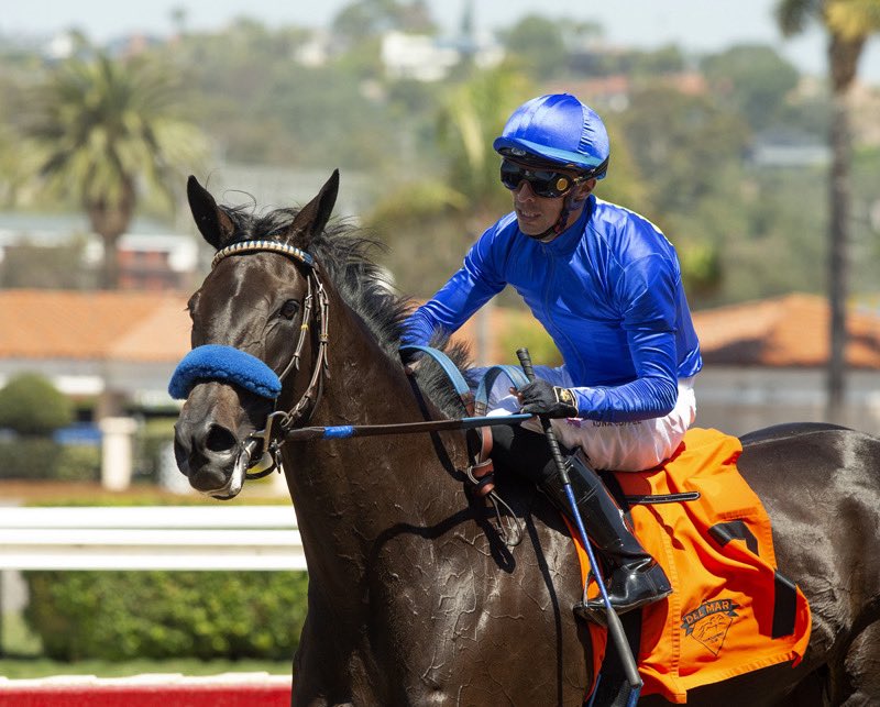 sadlerracing's tweet image. Kirstenbosch took the win in race 2 today @DelMarRacing #sadlerstyle #wiretowire Congrats to our amazing owner and breeder  Keith Abrahams.
And a huge thank you to our team! @johnwsadler @JuanLeyva1984 @NathalieDarley