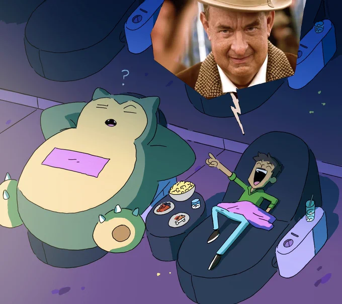 Summer adventures with Snorlax 