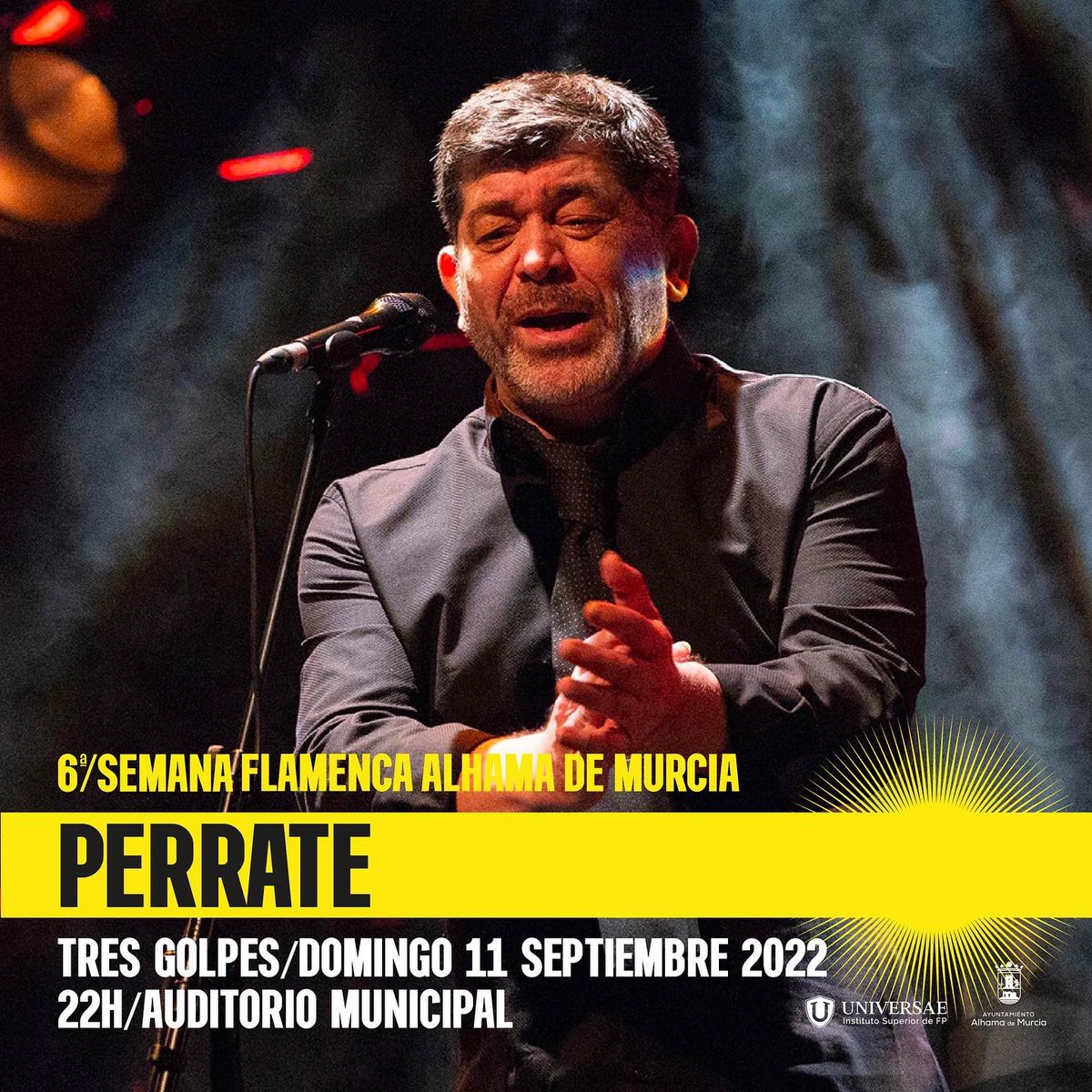 SfamFestival's tweet photo. . @raulrefree es el productor que mejor ha definido el sonido radical del último flamenco y que, con en este tercer trabajo discográfico del cantaor utrerano, da otra vuelta de tuerca al asunto @AytoAlhama @TomasDePerrate @InfoLineaAlhama @_Universae 
#flamenco #musica #festival https://t.co/rpIG9vvtg6