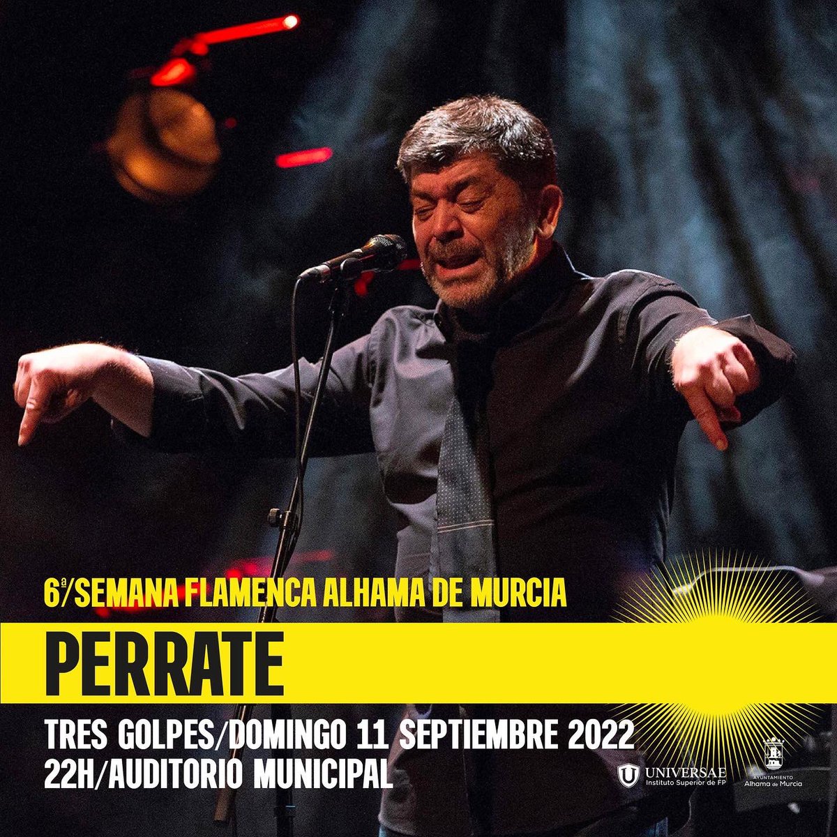SfamFestival's tweet photo. . @raulrefree es el productor que mejor ha definido el sonido radical del último flamenco y que, con en este tercer trabajo discográfico del cantaor utrerano, da otra vuelta de tuerca al asunto @AytoAlhama @TomasDePerrate @InfoLineaAlhama @_Universae 
#flamenco #musica #festival https://t.co/rpIG9vvtg6