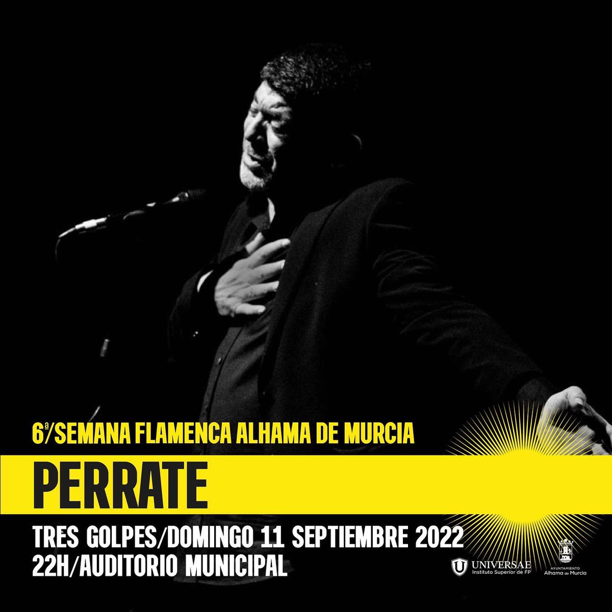 SfamFestival's tweet photo. . @raulrefree es el productor que mejor ha definido el sonido radical del último flamenco y que, con en este tercer trabajo discográfico del cantaor utrerano, da otra vuelta de tuerca al asunto @AytoAlhama @TomasDePerrate @InfoLineaAlhama @_Universae 
#flamenco #musica #festival https://t.co/rpIG9vvtg6