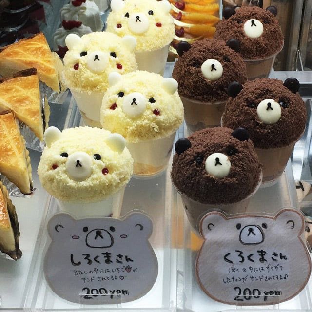 teddy bear ice creams 🎀