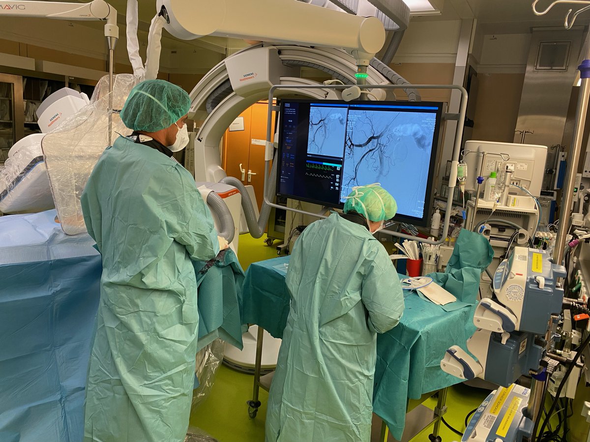 Florian Wolf (@docflo) on Twitter photo Transradial prostate artery embolization #PAE. Transforming an inpatient procedure to an outpatient procedure. Fascinating technique through a small hole in the radial artery of the left arm in order to shrink the prostate in men with benign prostate hyperplasia #BPH.
@IR @IRAD Transradial prostate artery embolization #PAE. Transforming an inpatient procedure to an outpatient procedure. Fascinating technique through a small hole in the radial artery of the left arm in order to shrink the prostate in men with benign prostate hyperplasia #BPH.
@IR @IRAD