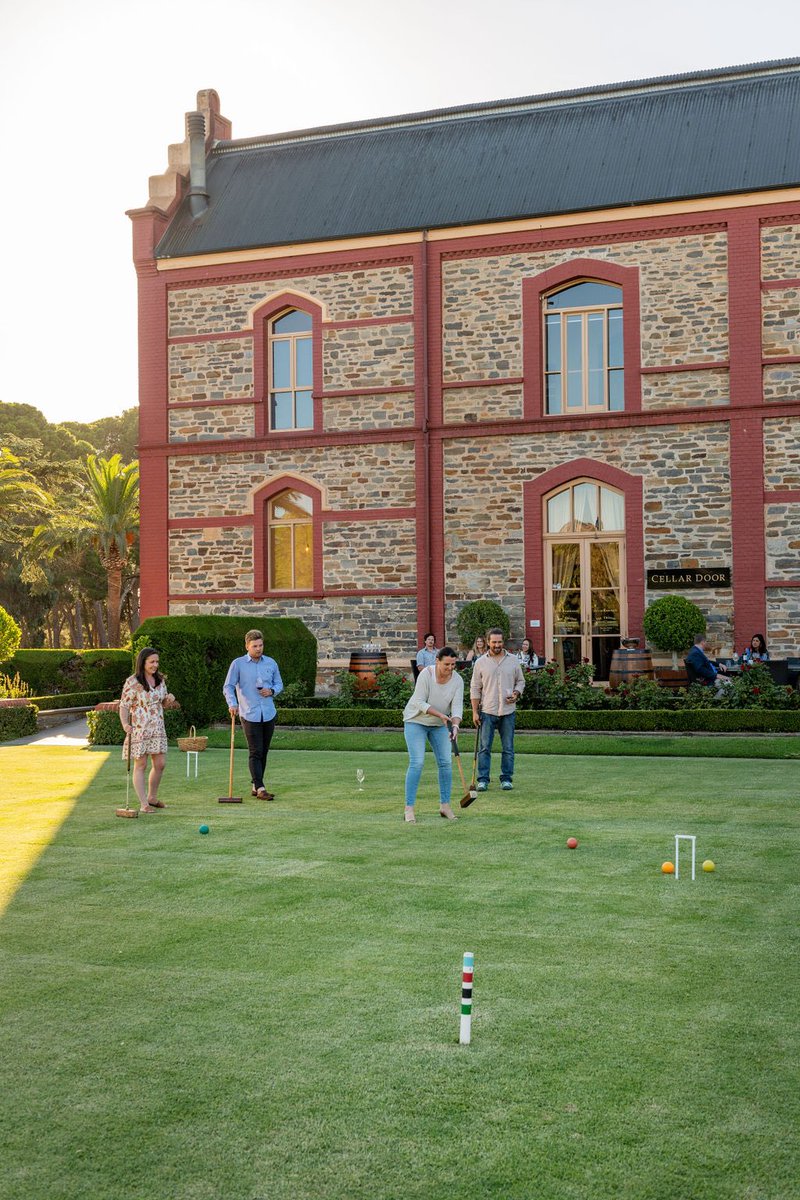 Croquet and wine, anyone? #ChateauTanunda  #IconoftheBarossa