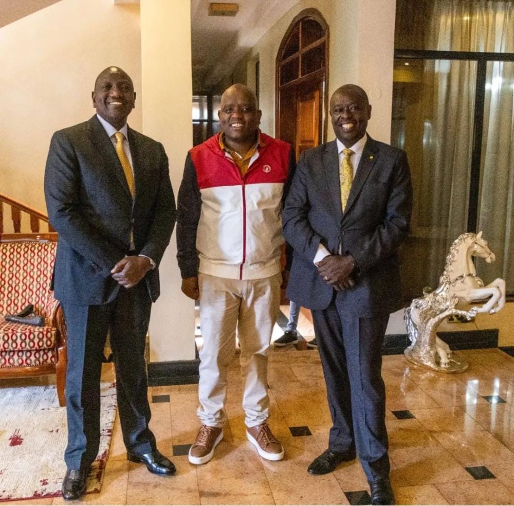 A man and his bosses....