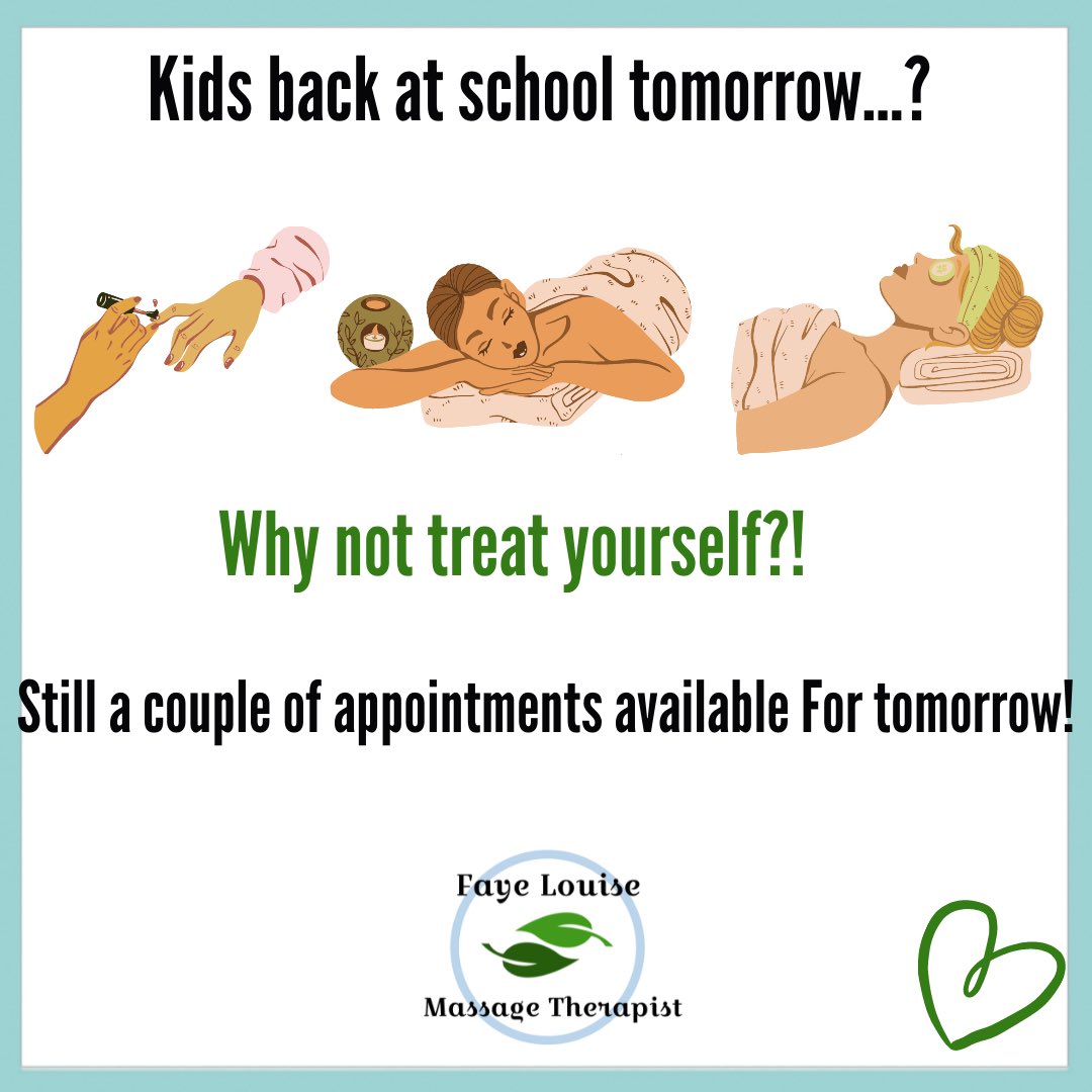 #selflove #SelfCareSeptember #recharge Book appointments online appointfix.com/book/Faye-Loui…