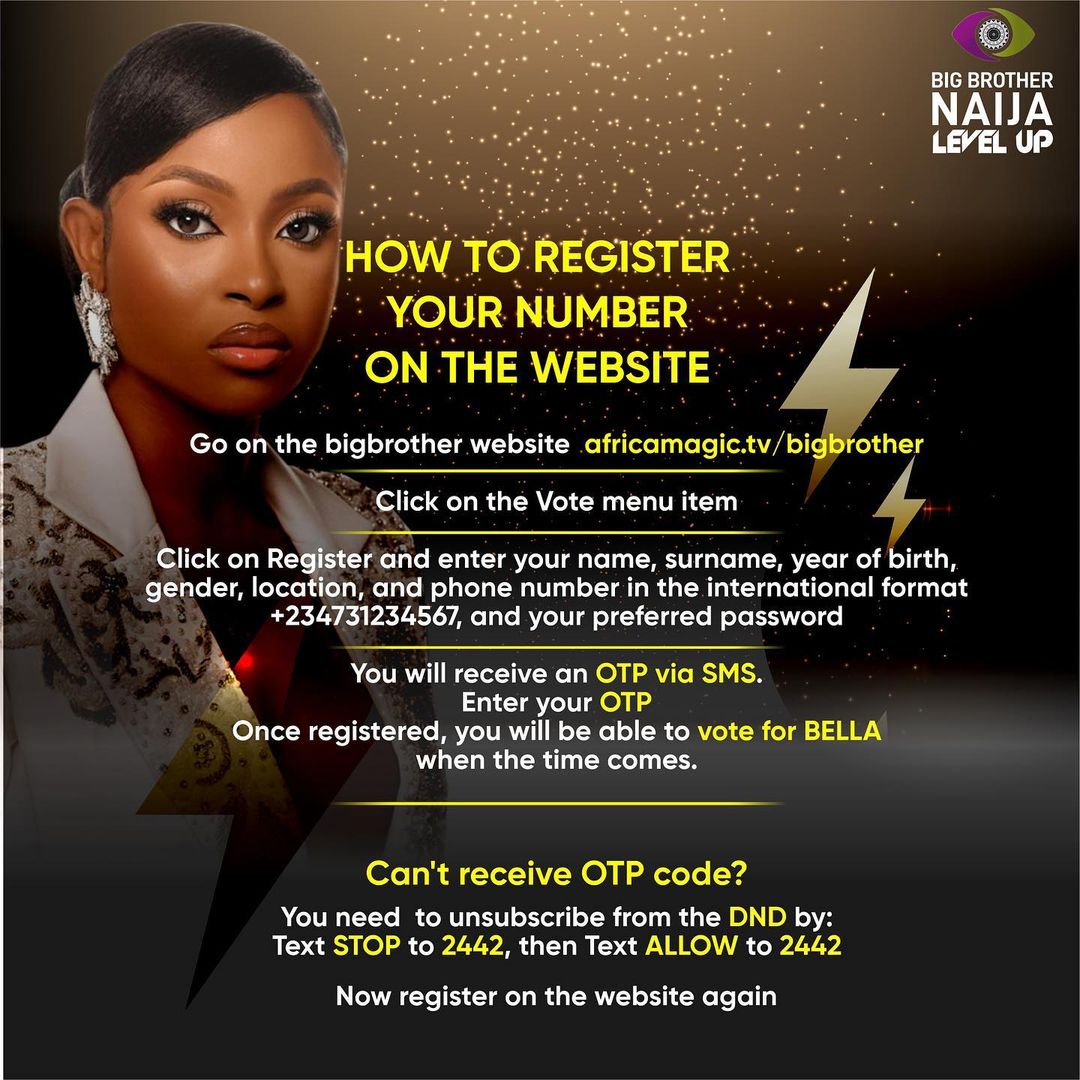 rexheyy's tweet photo. Vote Bella.
Vote aggressively 🤲🏽😭 #BBNaija #BBNaijaS7 https://t.co/Gcmvwv1vYR