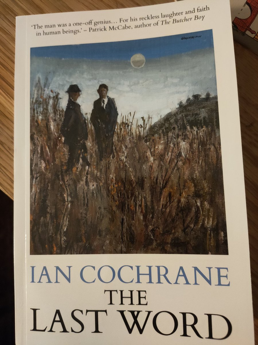 Very happy to get this wonderful collection of Ian Cochrane short stories today. A fine looking @turnpikebooks publication, with a moving and funny Foreword by Ian's great friend Maurice Leitch and a hugely insightful Afterword by the book's editor @pj__taylor. #CullybackeyGothic