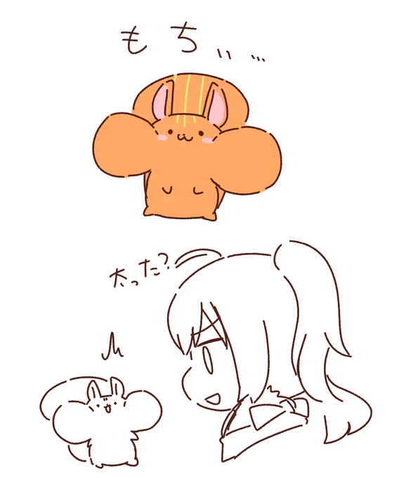 私が描くまつりすなんか違うな…と思ってちゃんと描いたらすっげぇもちもちになってしまった
リスは冬眠するしな… 