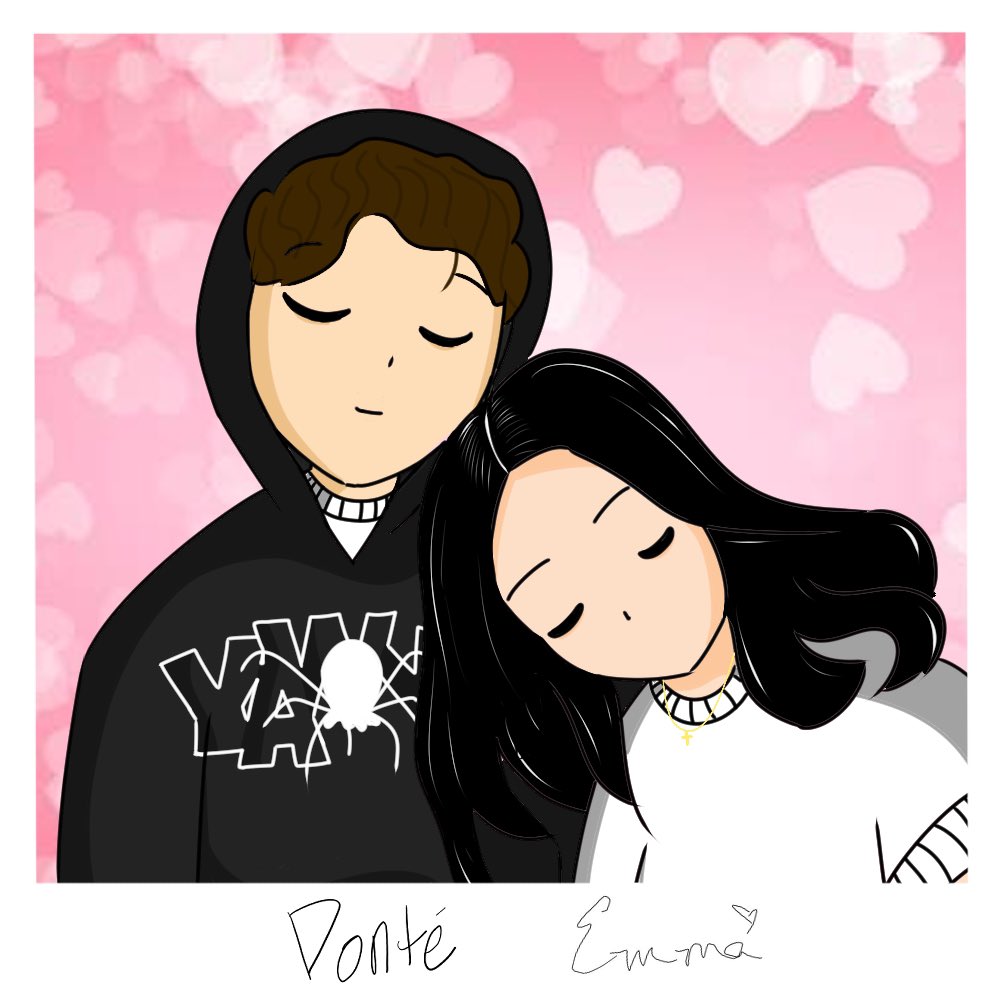 dtxyyWRLD's tweet image. thank you @fIunder for drawing me and emma this rlly amazing picture :) ❤️
