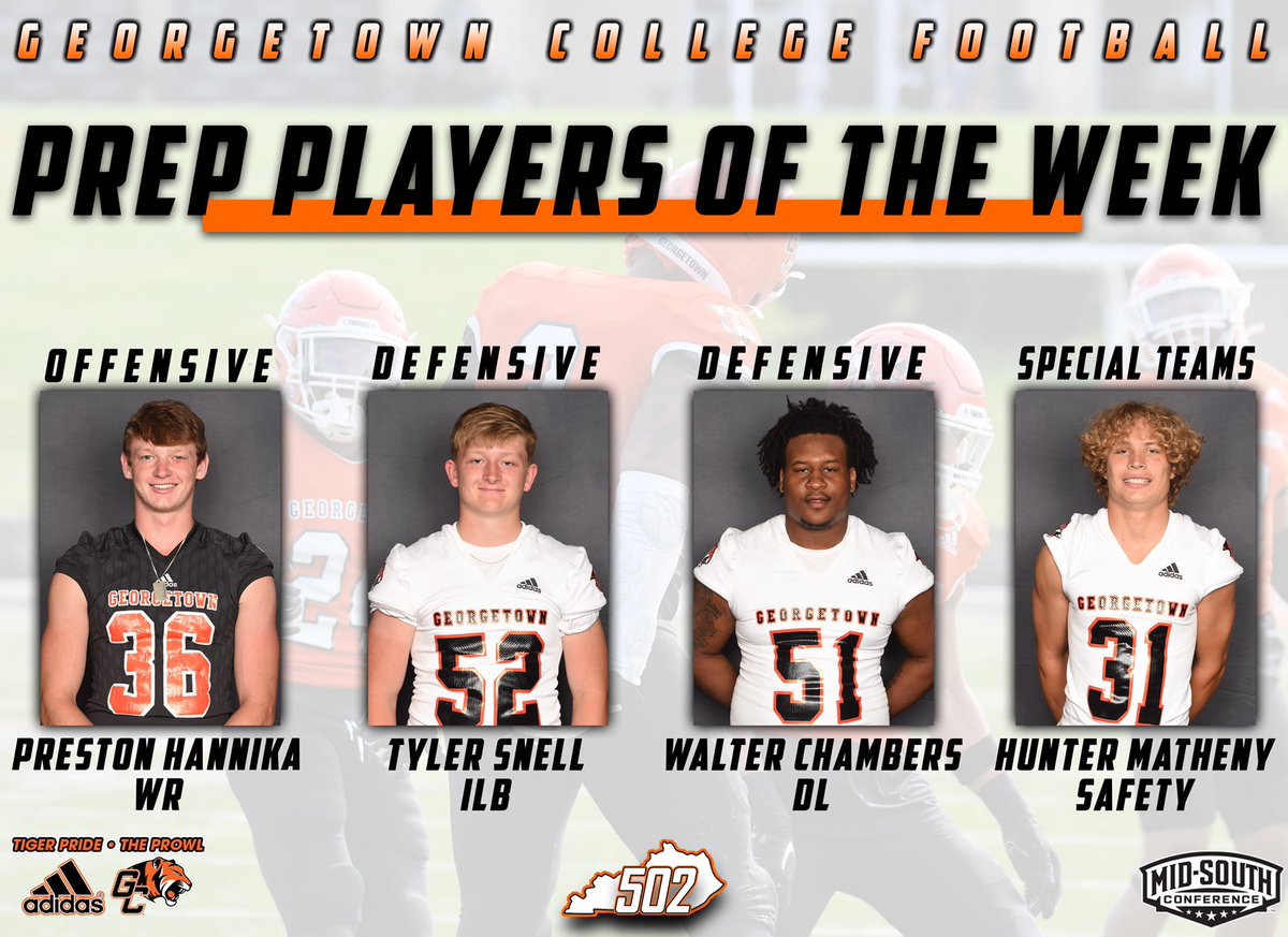 GAME 2  P.O.T.W.:

#TigerPride 🐅 | #TheProwl