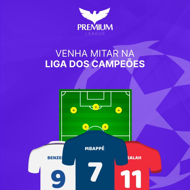 CFD_Oficial's tweet photo. Essa semana tem só JOGAÇO na Champions e tá na hora de vc se divertir!

Com muita empolgação trazemos para aqueles que ainda não conhecem o Fantasy Game Premium League!

O melhor Fantasy de Futebol Internacional está a um clique! Baixe o app e se divirta!

https://t.co/5eBRz3TY3h https://t.co/4BHuBADGCt