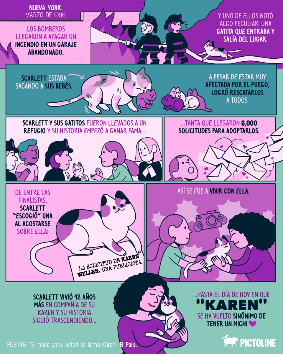 Quizá has visto los memes de las Karens 💁‍♀️ y sus gatitos 🐈❤️

Pero, ¿por qué les llaman así? Esta es la historia detrás 👇