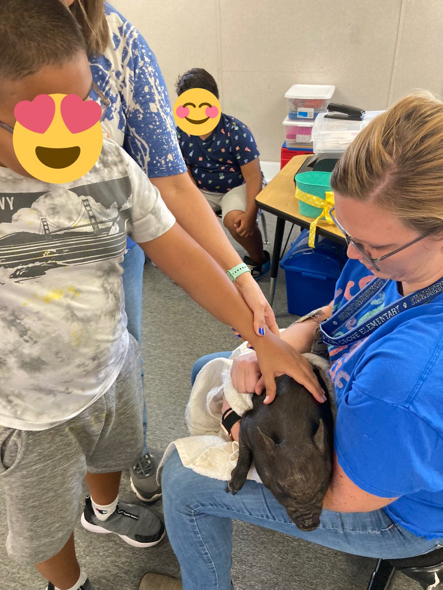 yesmyrealnamei2's tweet photo. We met a pig! #SPEDCDC #CGERocks @CGETwolves https://t.co/8MZm3HIQ0a