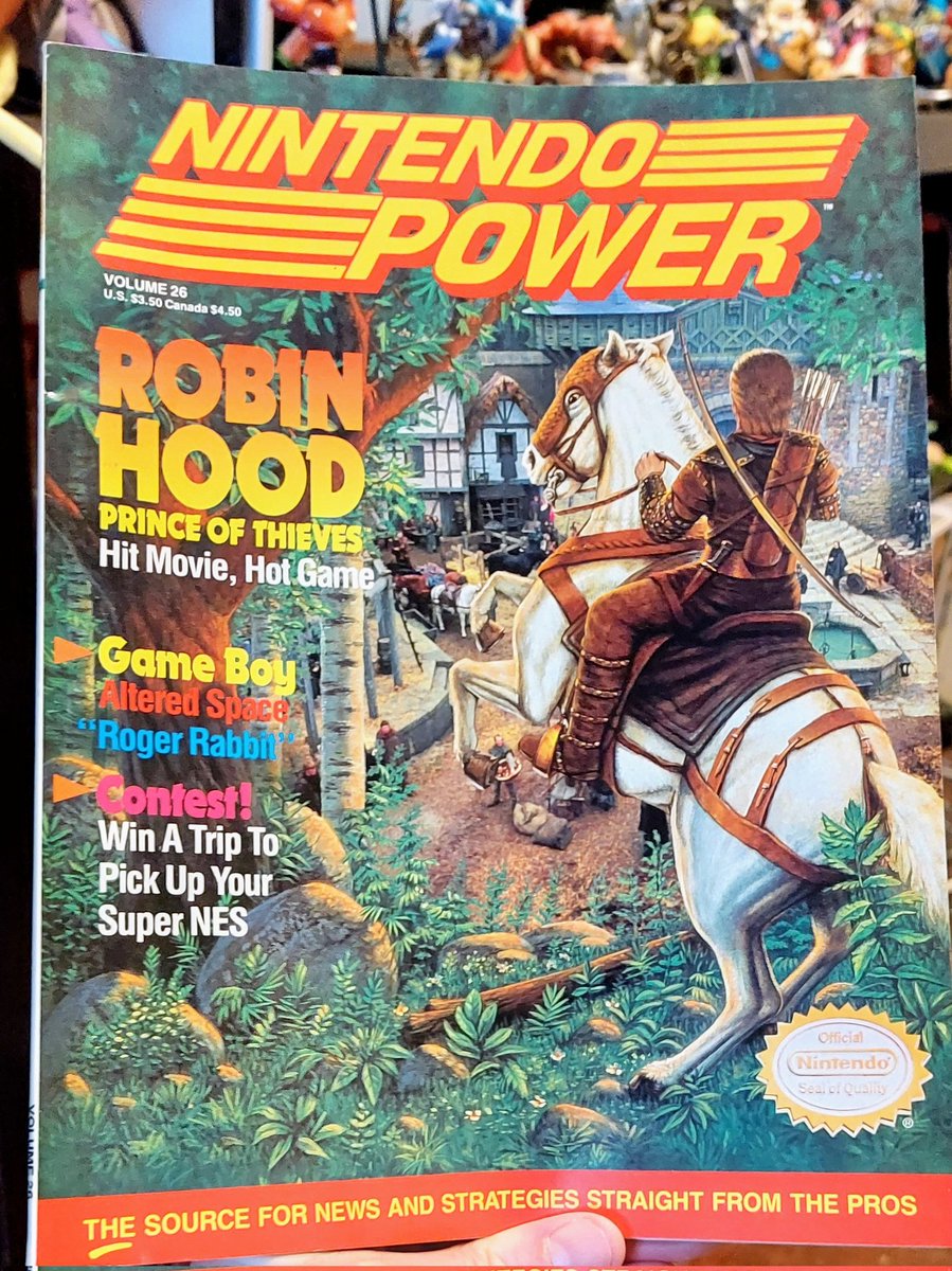 Locksley. I'll cut your heart out with a spoon 🥄 #NintendoPower