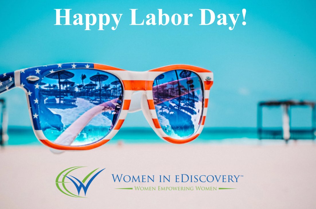 Wishing everyone a safe and relaxing holiday! #laborday #takeabreak #wie #womeninediscovery #womeninleadership