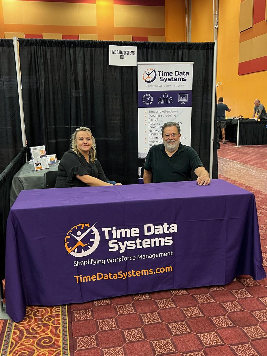 Join us at the AZ SHRM 2022 Conference at the Renaissance Phoenix Glendale Hotel &amp; Spa - we'll be here all week! #shrm #azshrm #tds #timedatasystems