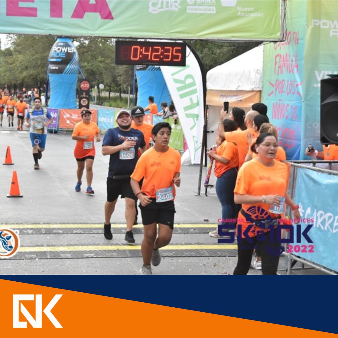 EnkoderD's tweet photo. Enkoder Running participando con todo en la Carrera IOS Offices 5k y 10k.
"Ninguno de nosotros es tan bueno como todos nosotros juntos" Ray Kroc.
#Flextime #deportes #deporte #sports #sport #EnkoderRunning #runners #running #convivencia #empresasaludable #healthcareit
 #exercise https://t.co/ucwG3ABd7l