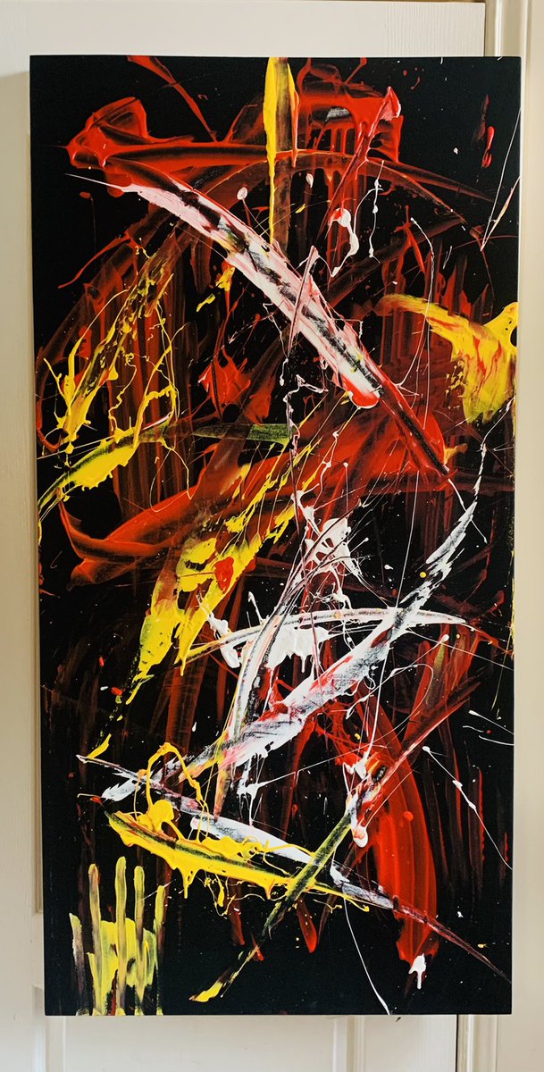 ONLY KNIVES 🩸🔪
Acrylic paint on canvas
24 x 48 inches
2022
Available 🙂
#m1m #artwork