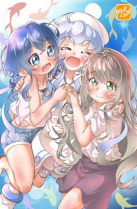 おはようございますでゲソ!('ω')ノ#ikamusume #イカ娘 #白い砂のアクアトープ #絵描きさんと繋がりたい #私の絵柄が好みって人にフォローされたい 