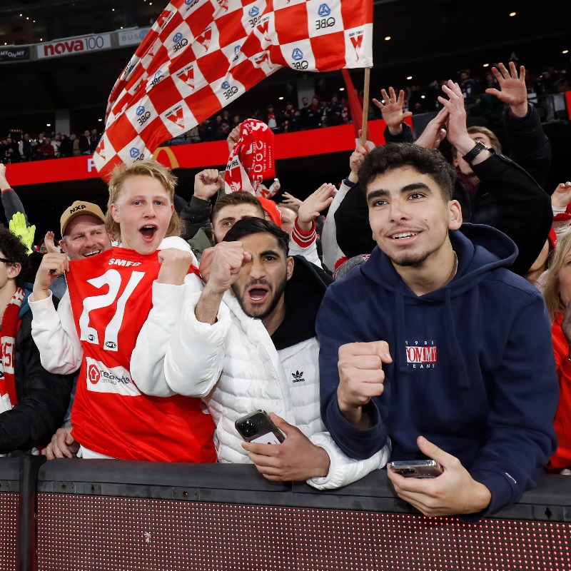 AFL's tweet photo. "The connection that footy supporters have with their clubs is unmatched in global sport" ❤️

The AFL has announced a new all-time AFL Club membership record of 1,190,671 members 🙌