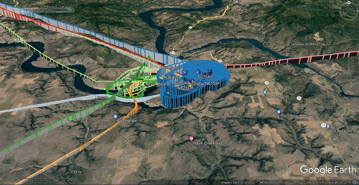 fire_feeds's tweet photo. Firefighting assets fighting the #SevenBaysFire North of #Davenport #WA
Spur Aviation
#N364WA
WA DNR
#C8 #N338WN
Aero-Flite
#SCPR262 #N386AC
Aero Spray
#FB202 #N6159F
#FB211 #N825DA
#FB212 #N12DA
#FB214 #N779DA
#FB244 #N376AS
#FB247 #N873AS
🇺🇸❤️🔥 https://t.co/mjflzhVK1M
