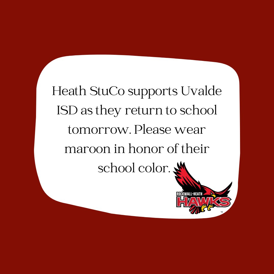 Heath StuCo tweet media